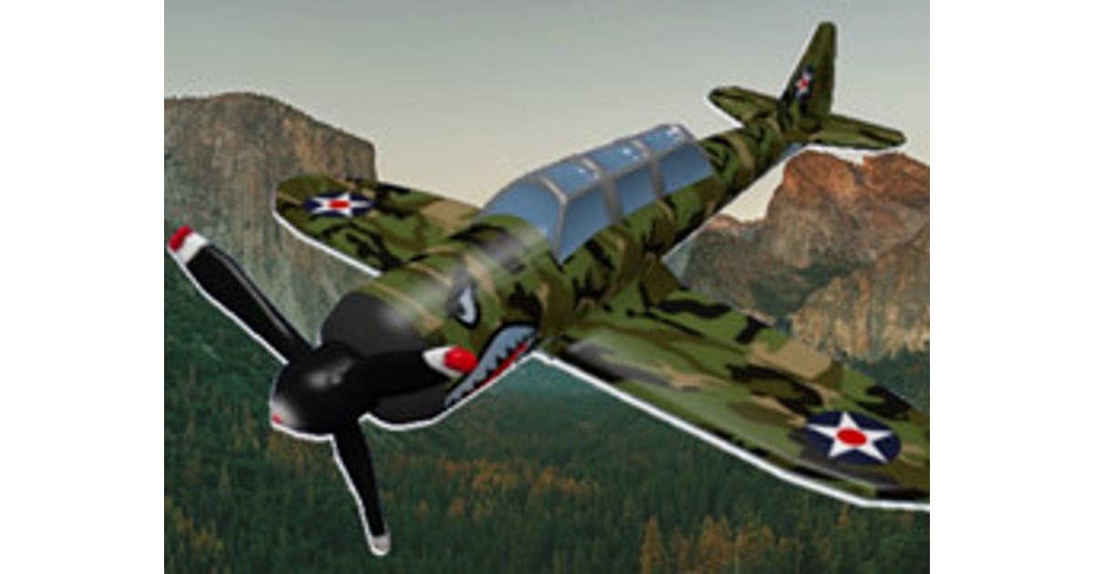 3D Airplane Race Simulator