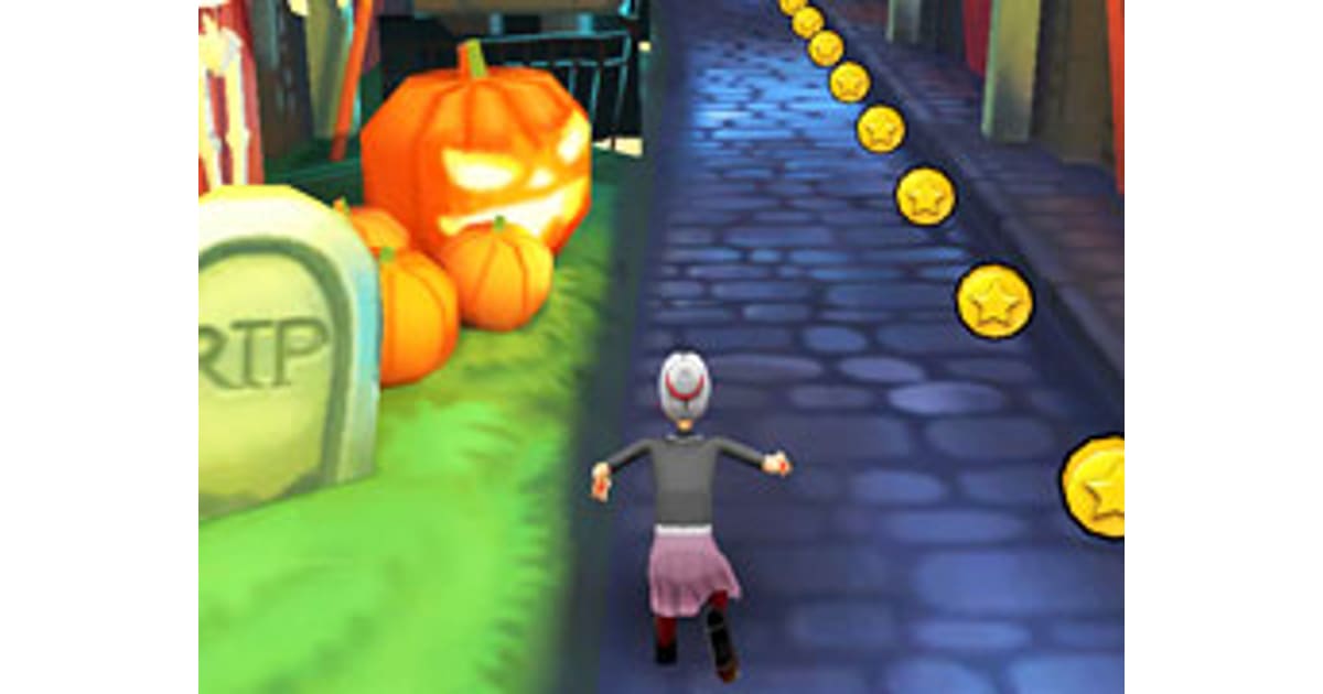 Angry Gran Run Halloween Village