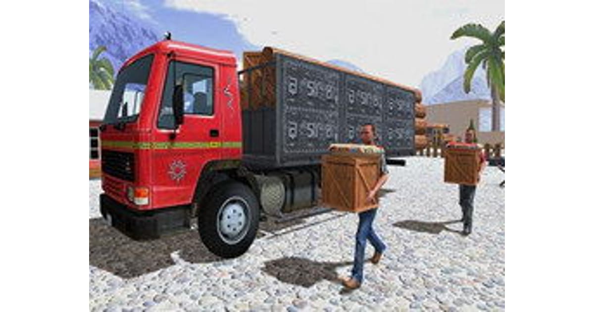 Asian Offroad Cargo Truck Drive