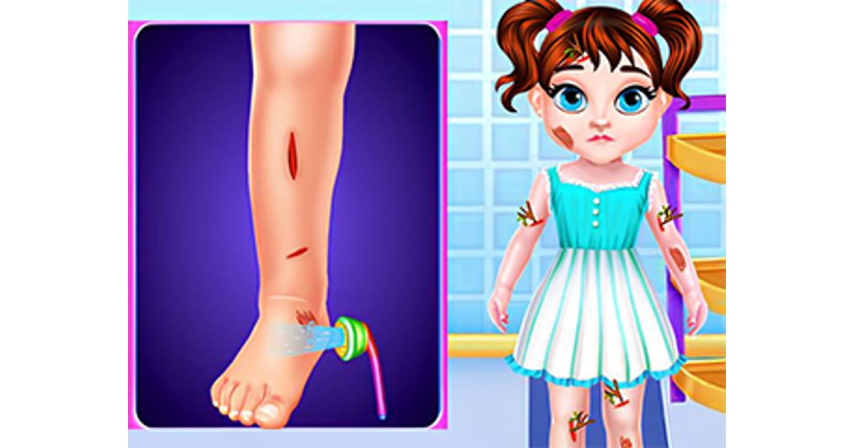 Baby Taylor Leg Injure