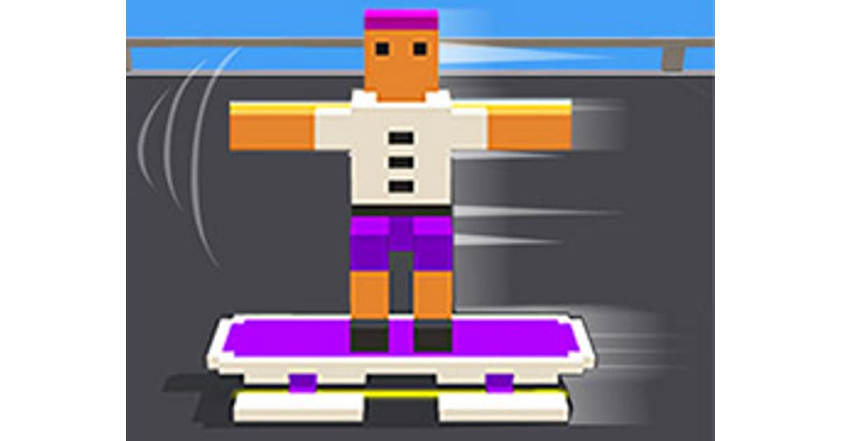 Blocky Skater Rush