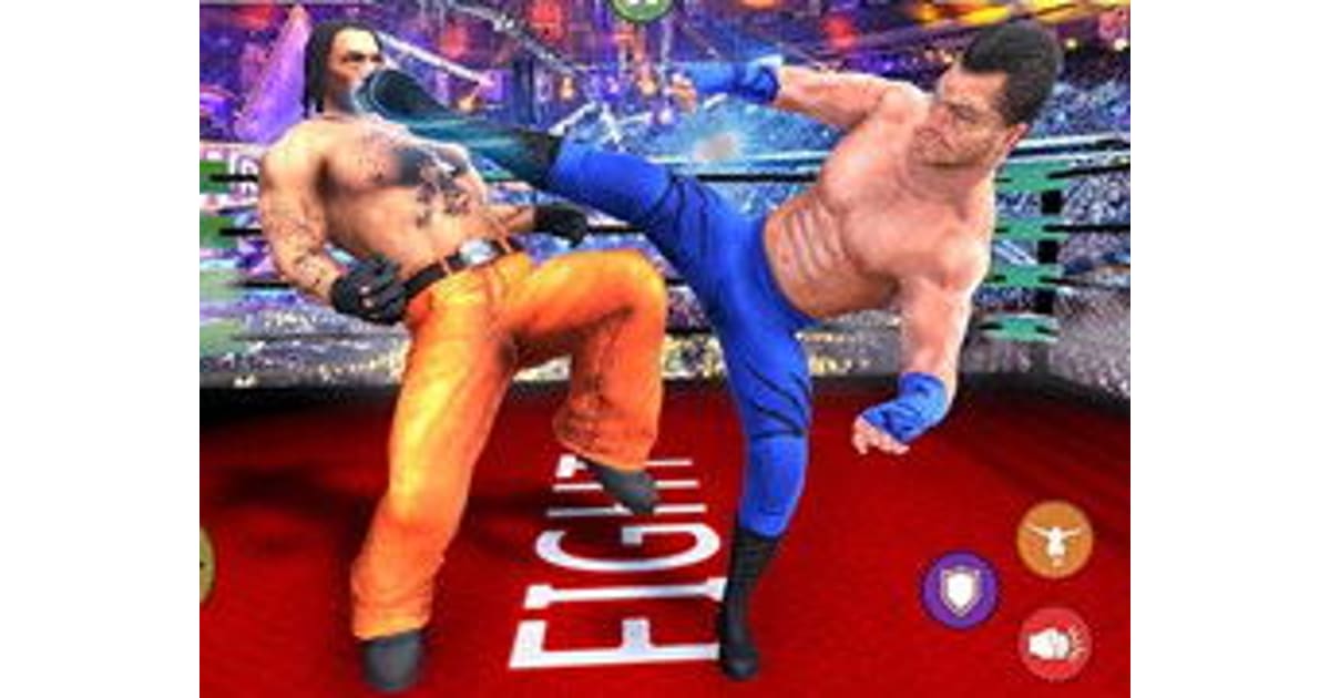 Bodybuilder Ring Fighting Club Wrestling Games