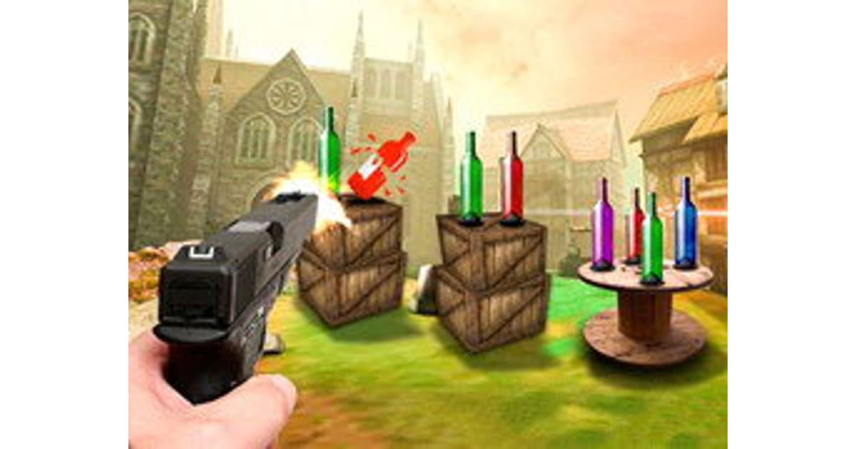 Bottle Target Shooting 3D