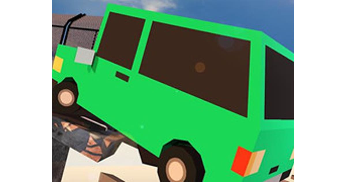 Broken Bridge Car Driving