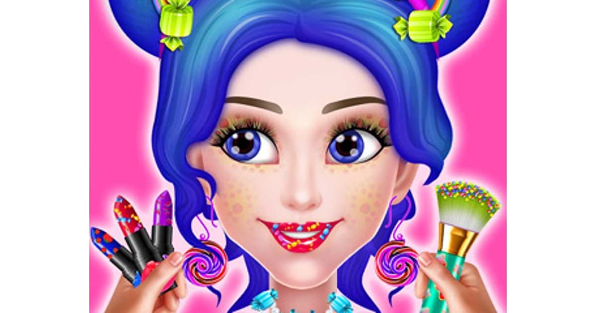 Candy Makeup Fashion Girl