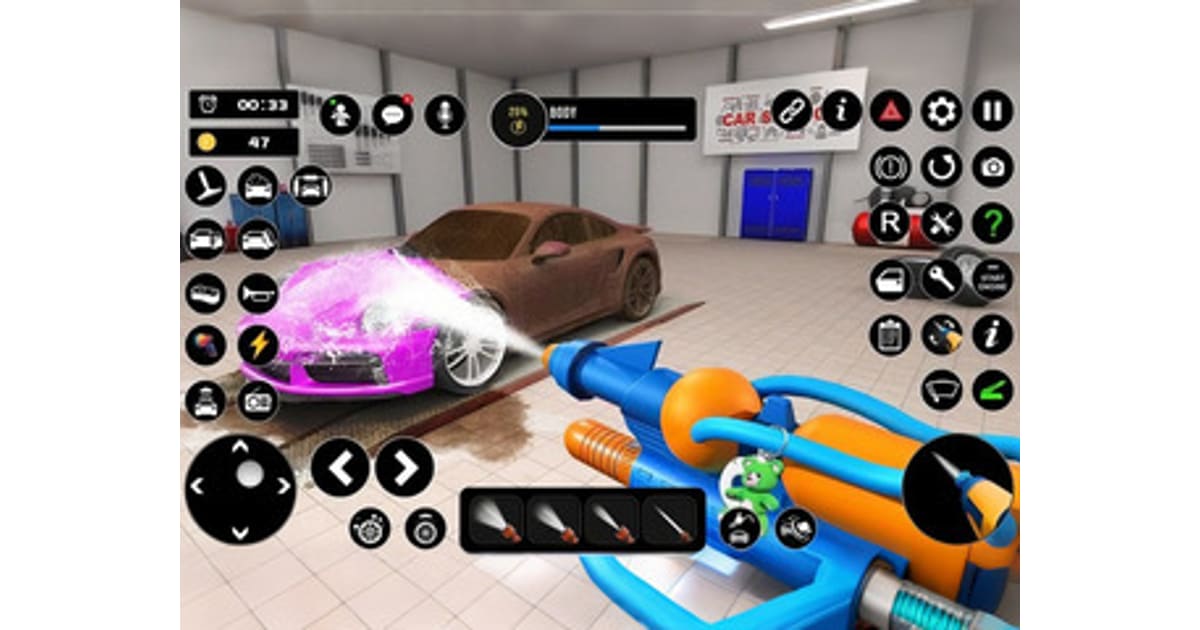 Car Wash Garage Service Workshop