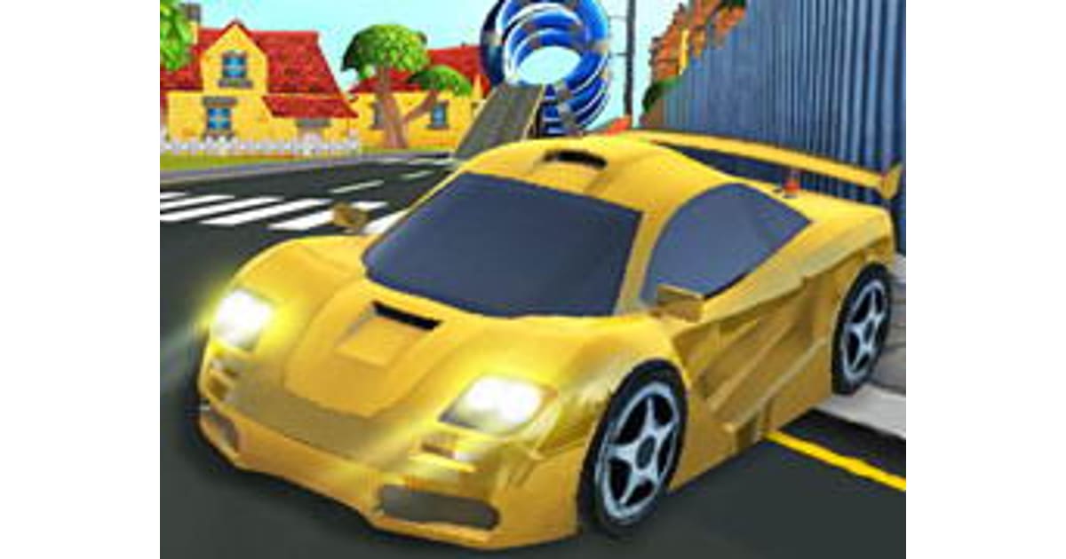 Cartoon Stunt Car