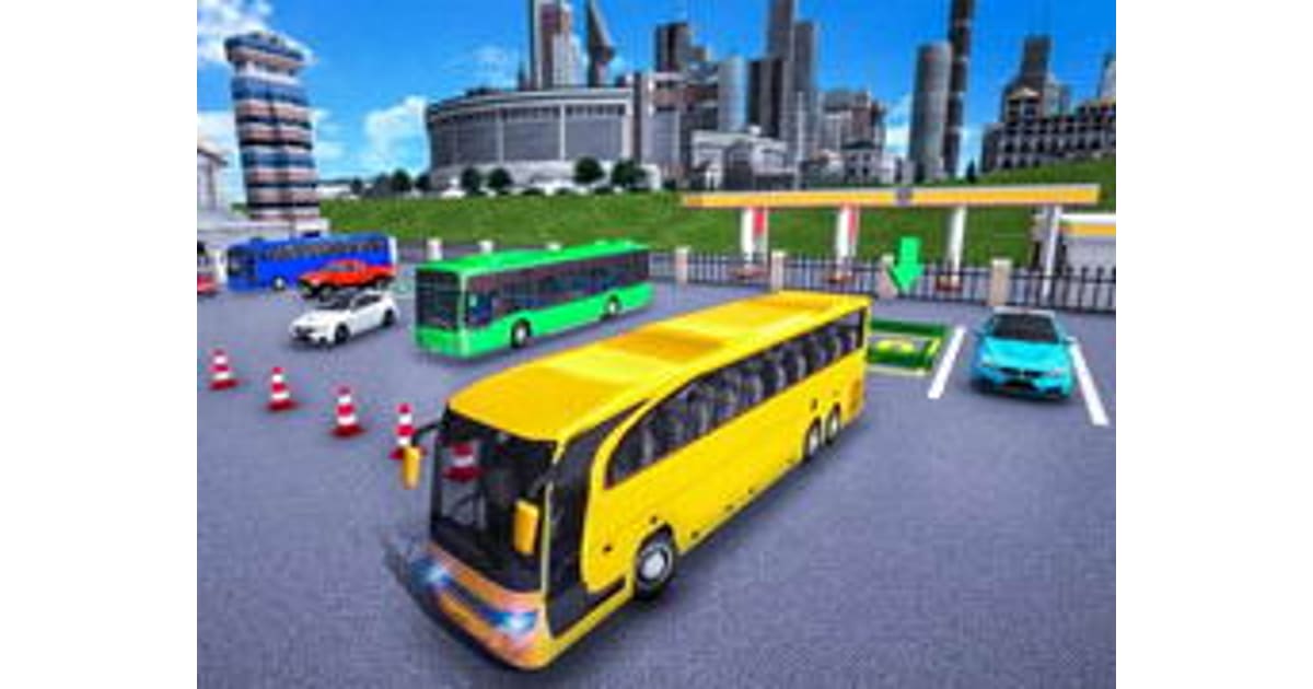City Coach Bus Parking Adventure Simulator 2020