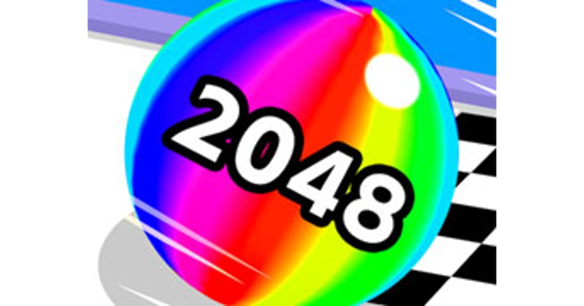 Color Ball Run 2048