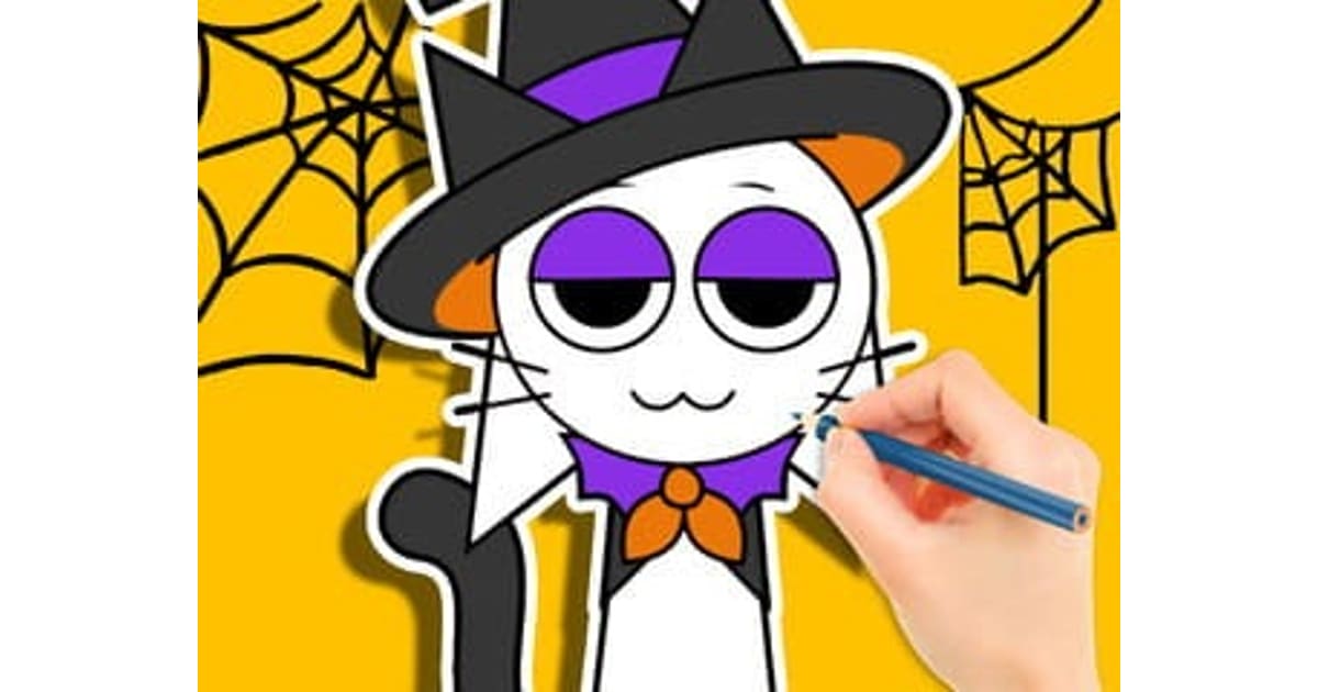 Coloring Book Incredibox Sprunki Halloween