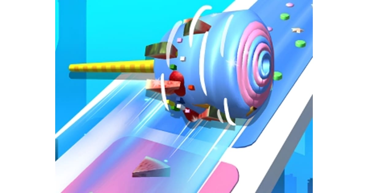 Cotton Candy Roll 3D