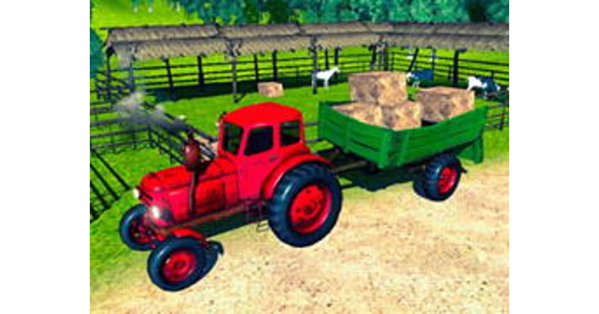 Farmer Tractor Cargo Simulation
