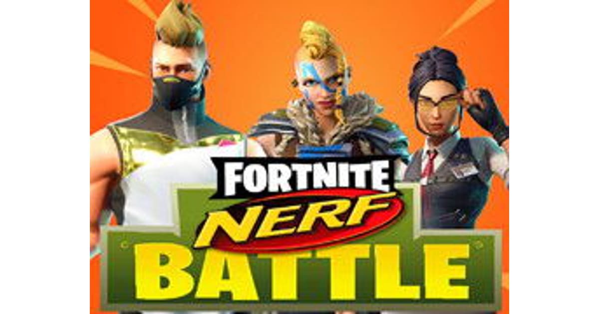 Fortnite Nerf Battle
