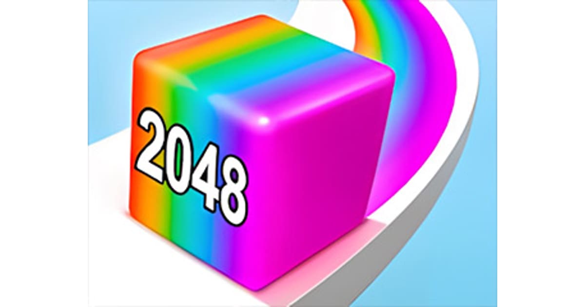 Geometry Stack 2048 Run