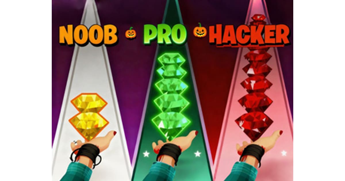 Jewel Design Halloween Stacking