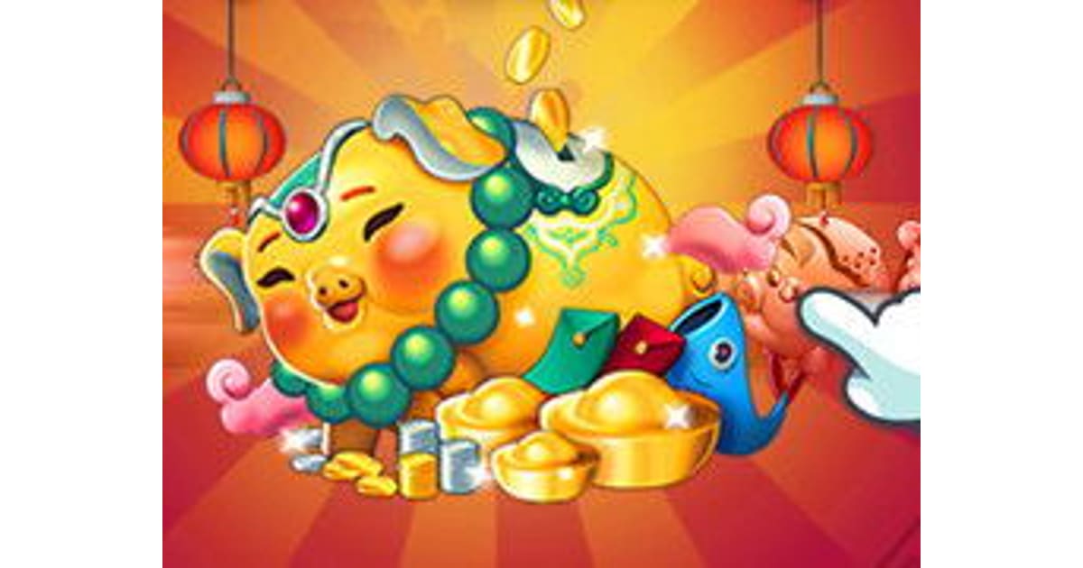 Lucky Golden Piggies