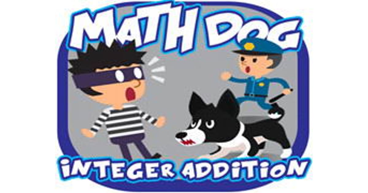Math Dog Integer Addition