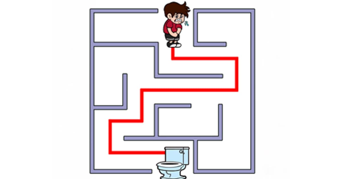 Maze Escape Toilet Rush