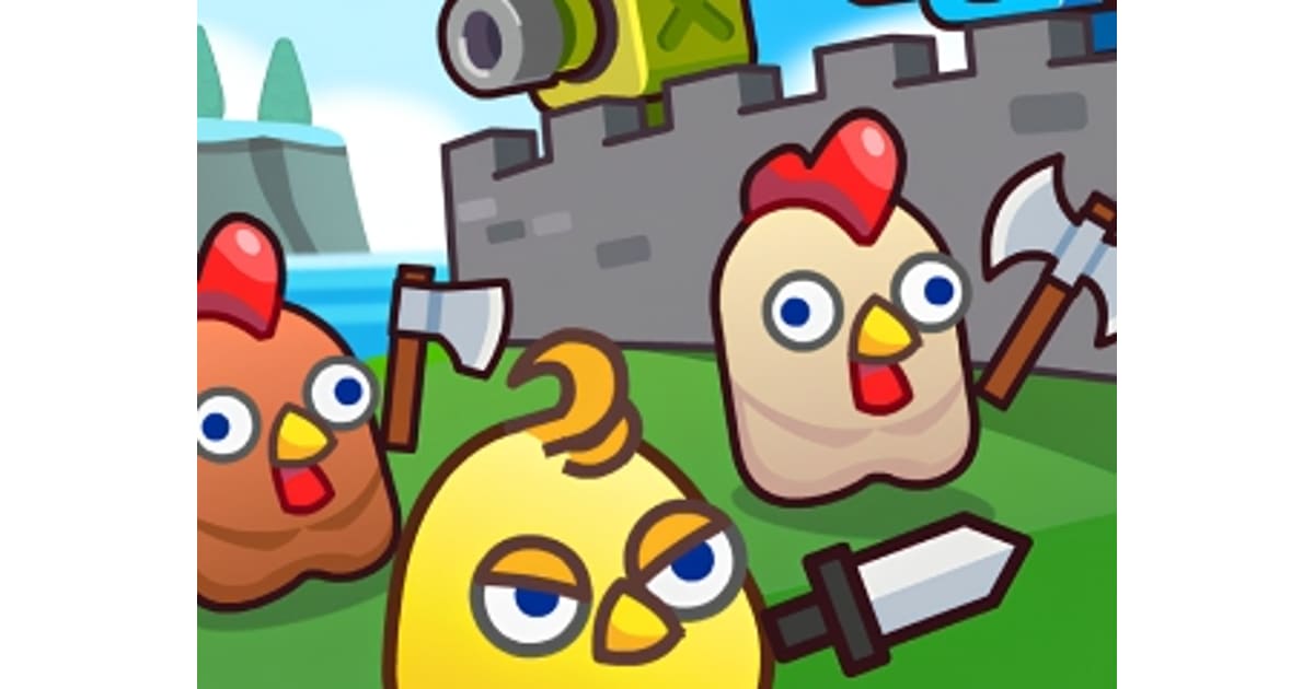 Merge Cannon Chicken Defense