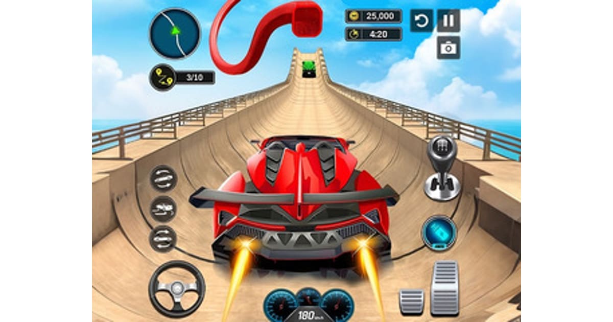 Merge Racer Stunts Car