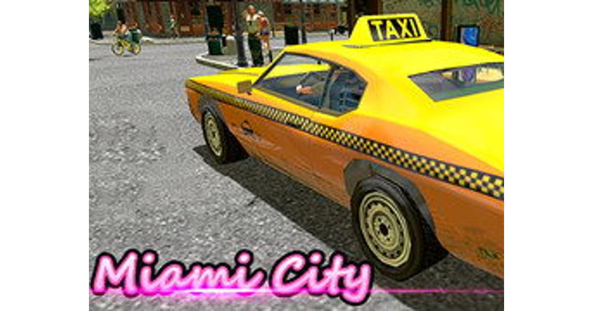 Miami Taxi Driver 3D