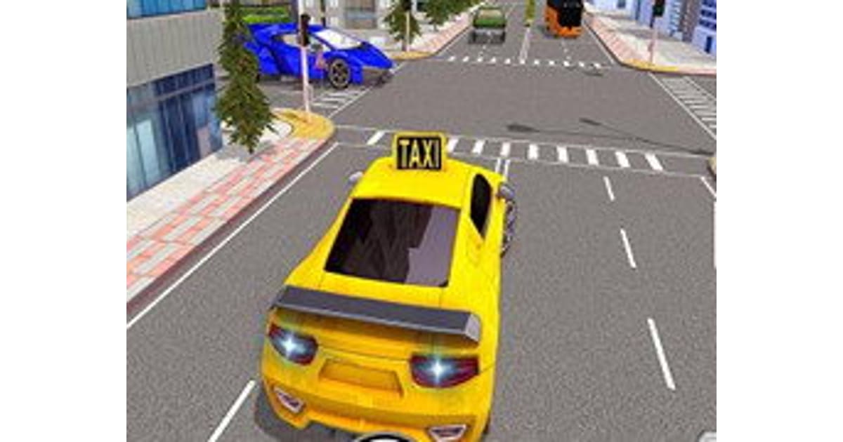 Modern City Taxi Car Simulator