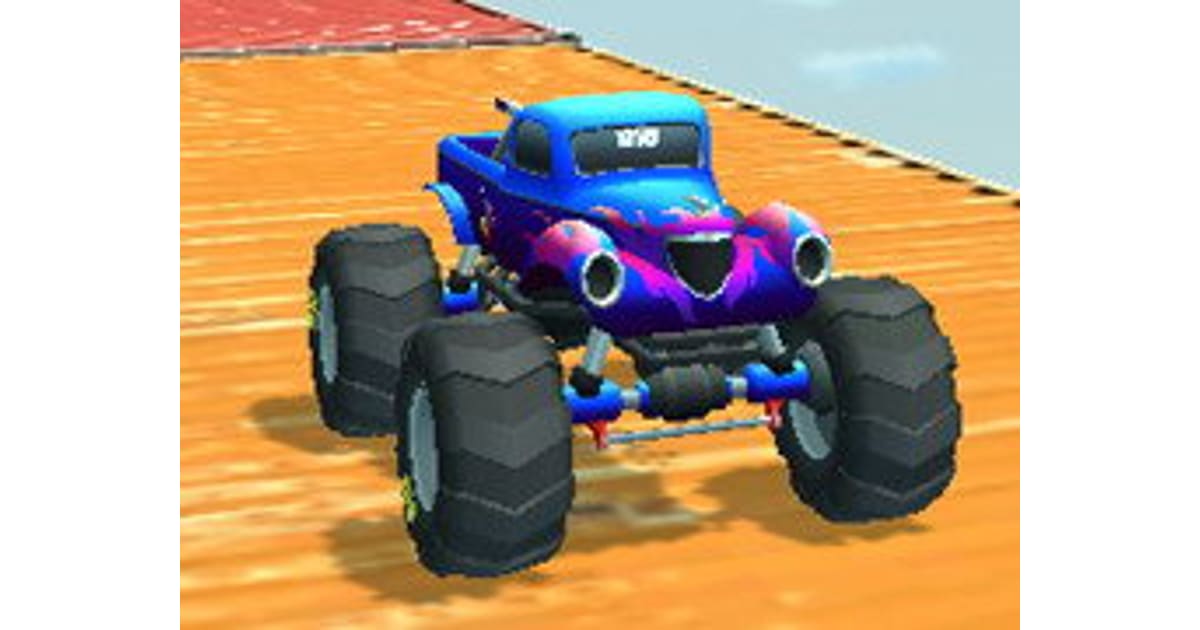 Monster Truck Port Stunt