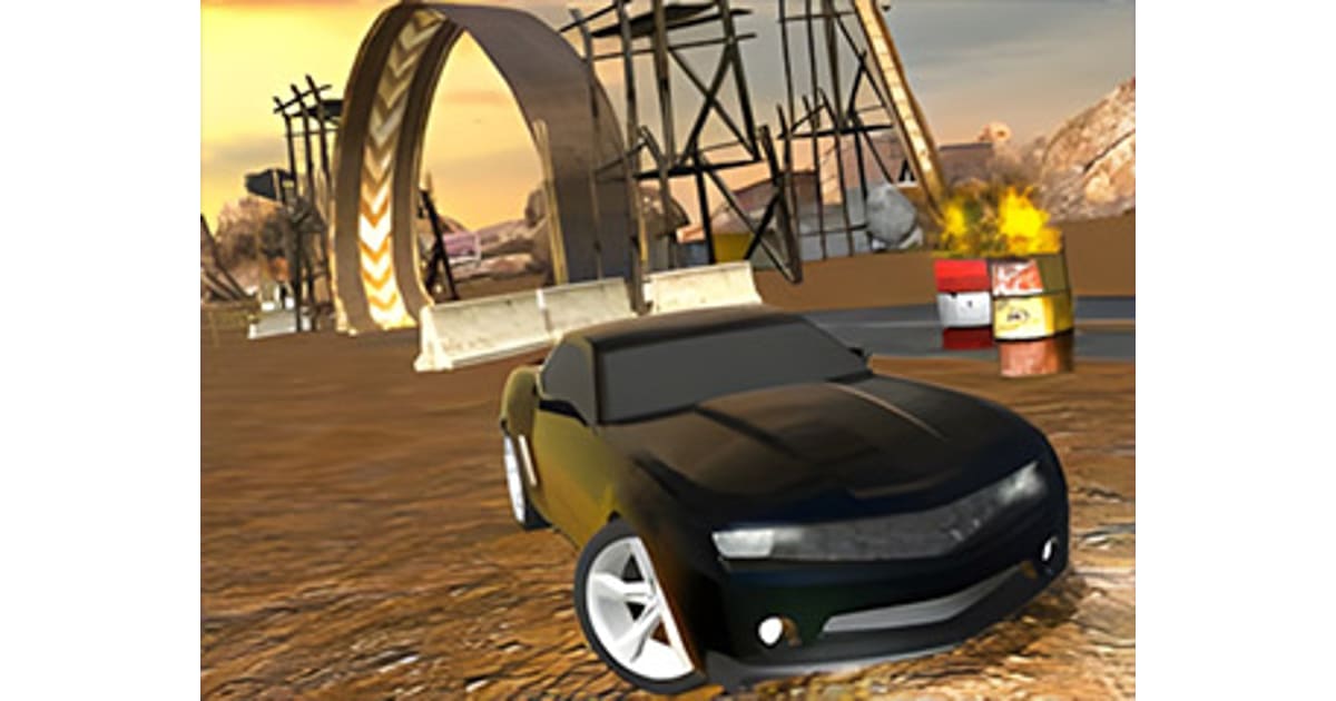 Muddy Village Car Stunt