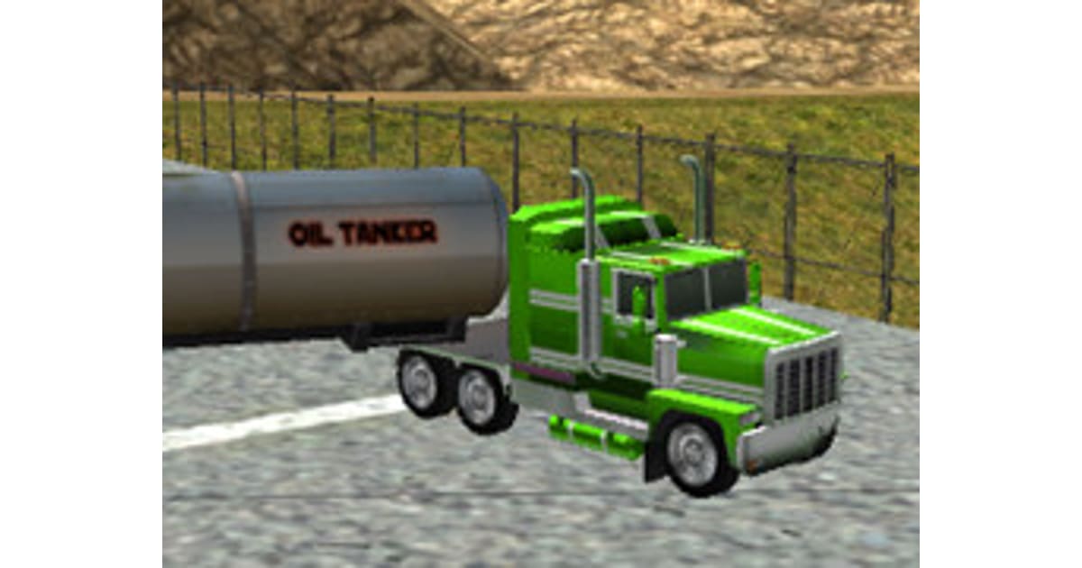 Oil Tanker Truck Drive