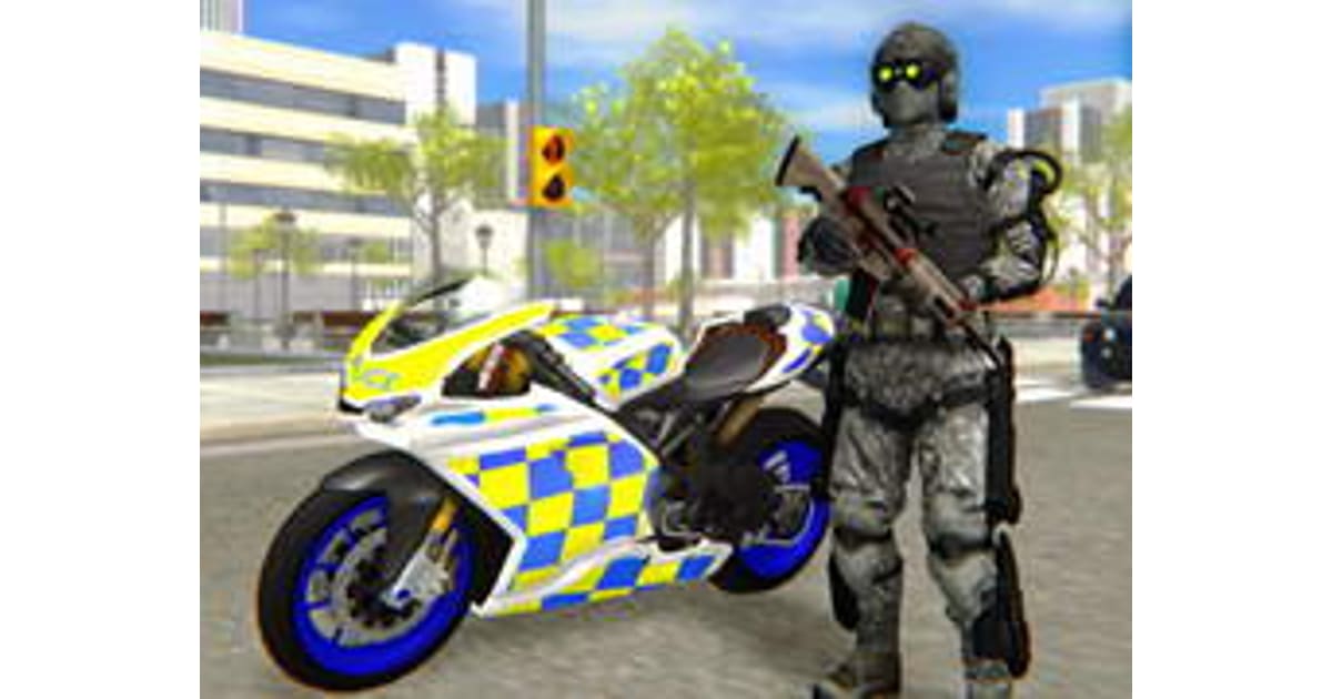 Police Bike City Simulator