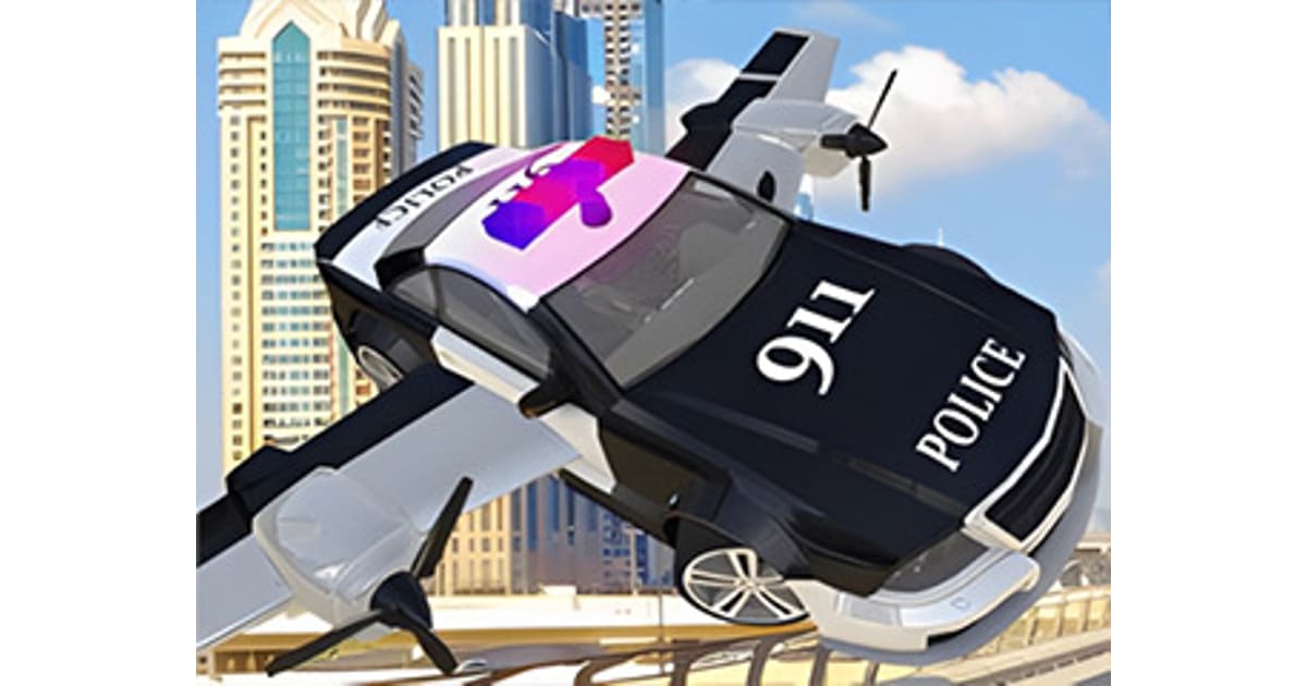 Police Flying Car Simulator