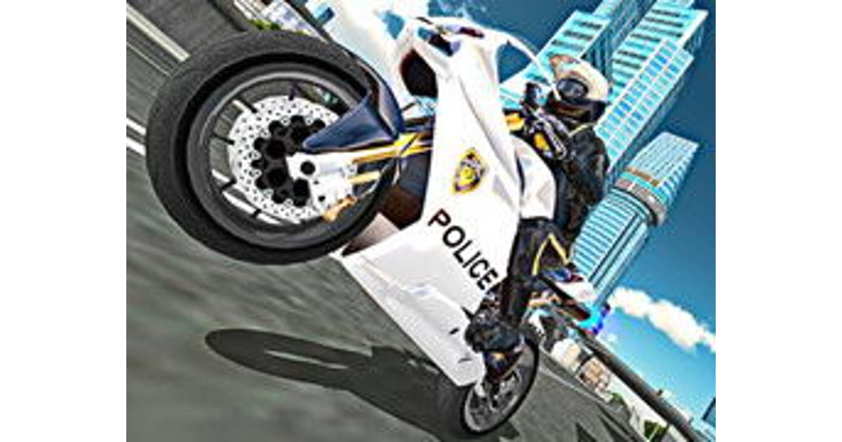Police Motorbike Traffic Rider