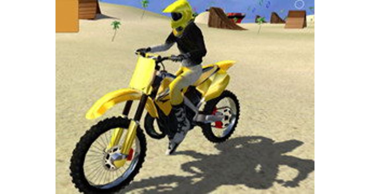 Racing Moto Beach Jumping Simulator