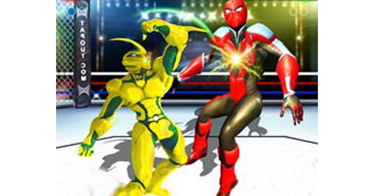 Robot Ring Fighting Wrestling Games