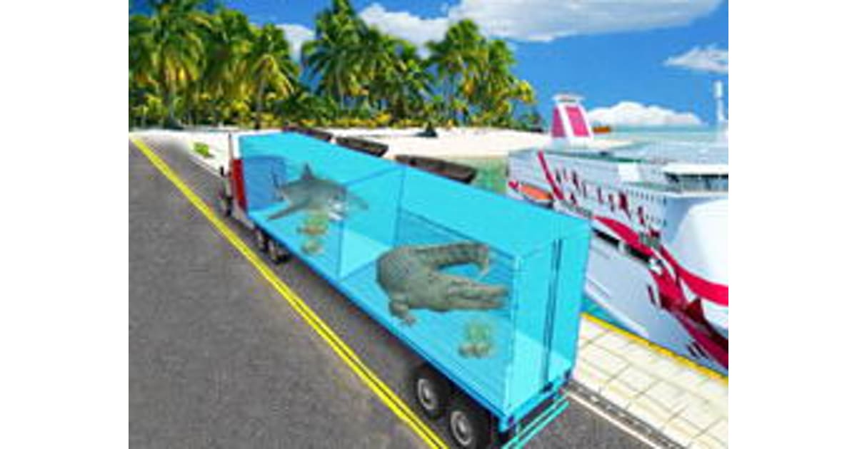 Sea Animal Cargo Truck