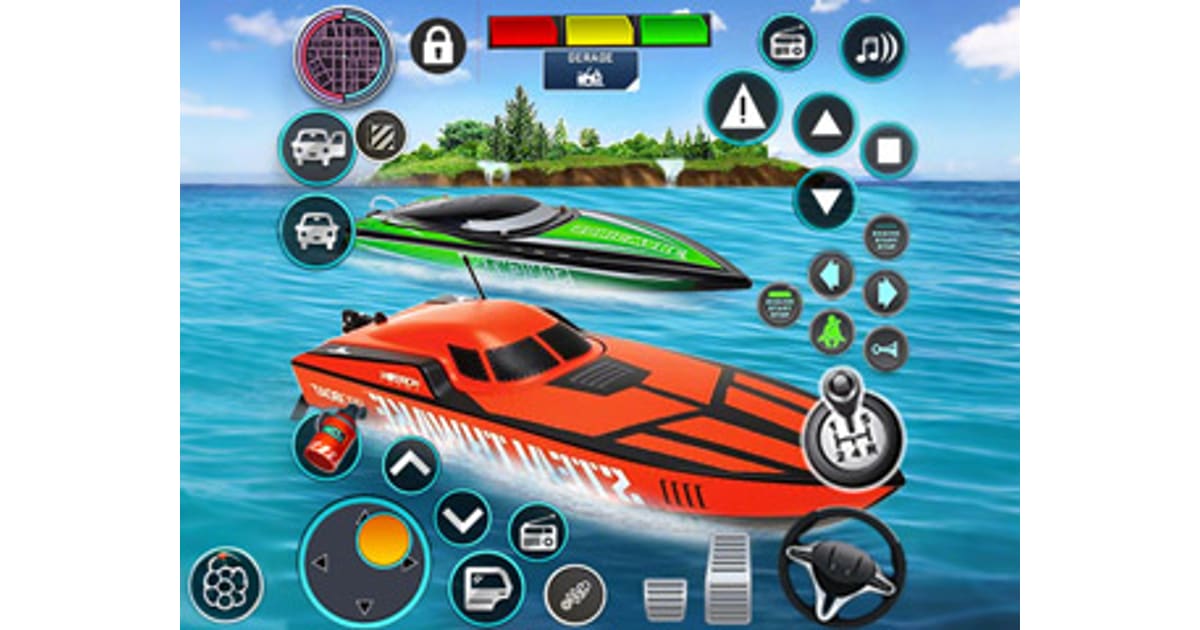 Speedboat Water Shooting