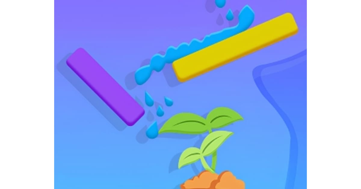 Sprinkle Plants Puzzle Game