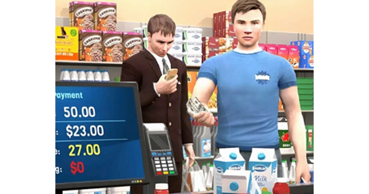 Supermarket Manager Simulator
